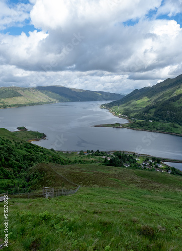 Loch Duich from the Five Sisters climb