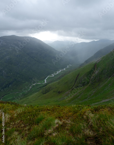 The River Croe in the Valley beneath the Five Sisters