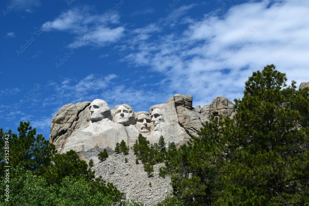 Fototapeta premium Mount Rushmore in the Black Hills of South Dakota