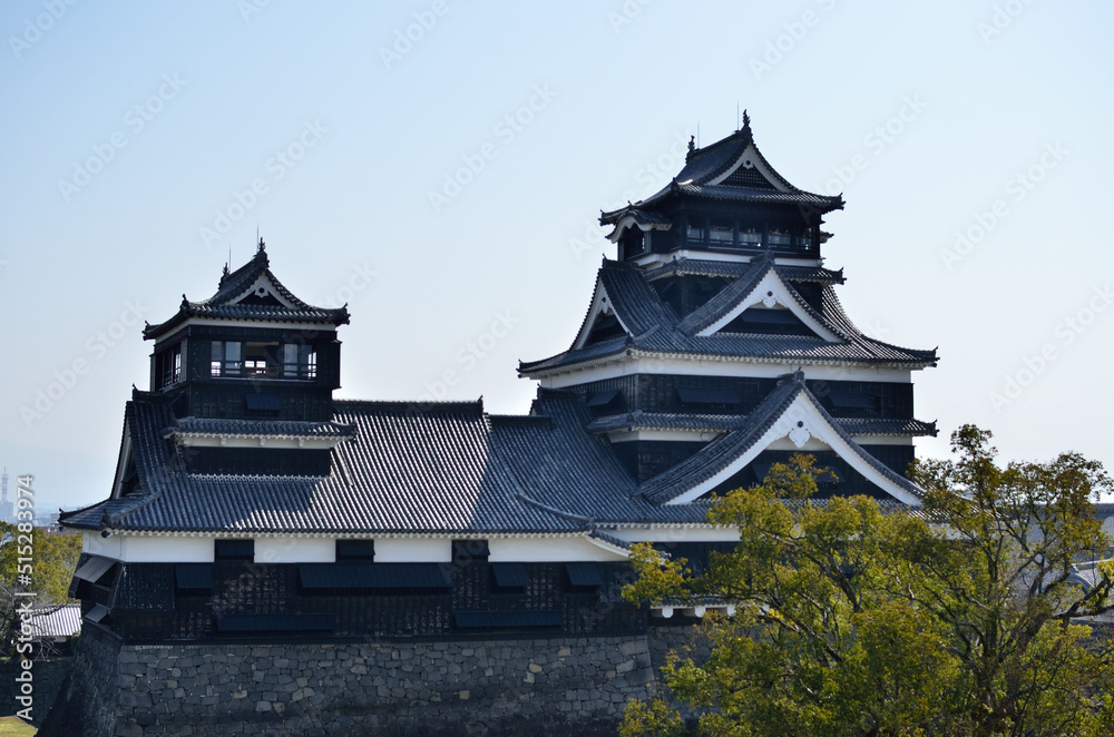 震災前の熊本城