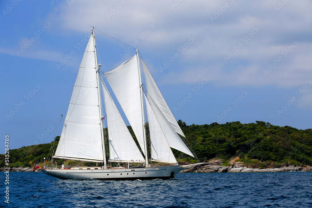 Luxury Sailing Ship Schooner Yacht