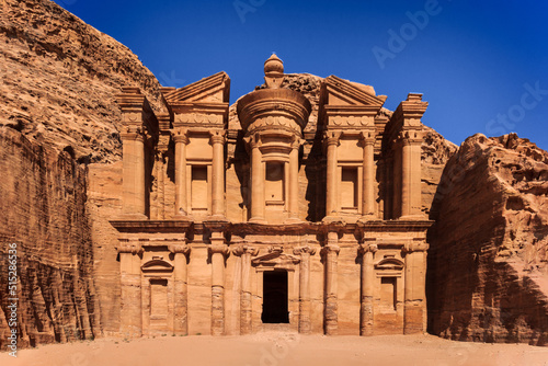 The Monastery Petra Jordan