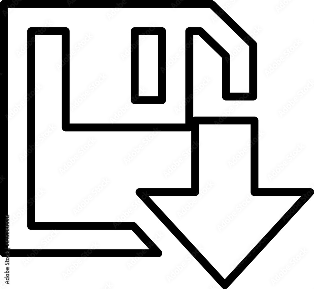 download vector icon illustration on white background.eps download vector icon illustration on white background.eps