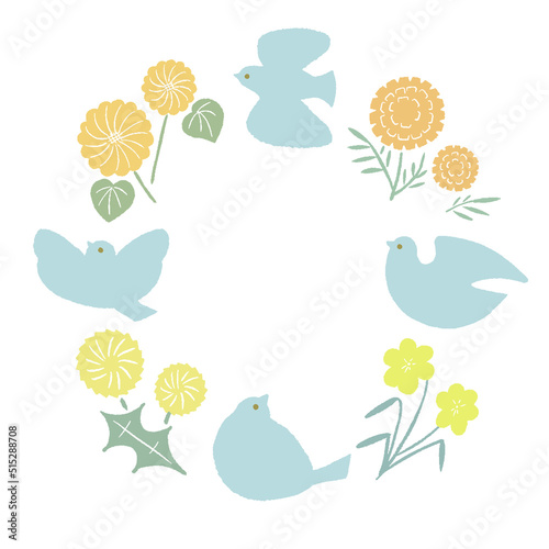 Summer Birds [circle color]