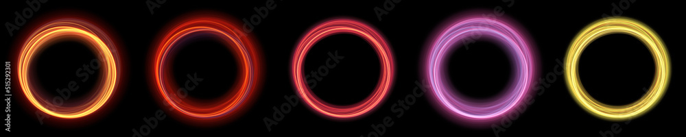 Set of red yellow pink circle ring frame backgrounds Use photoshop layer mode lighten, screen, linear dodge (add) to remove the background Set of red yellow pink circle ring frame backgrounds Use photoshop layer mode lighten, screen, linear dodge (add) to remove the background
