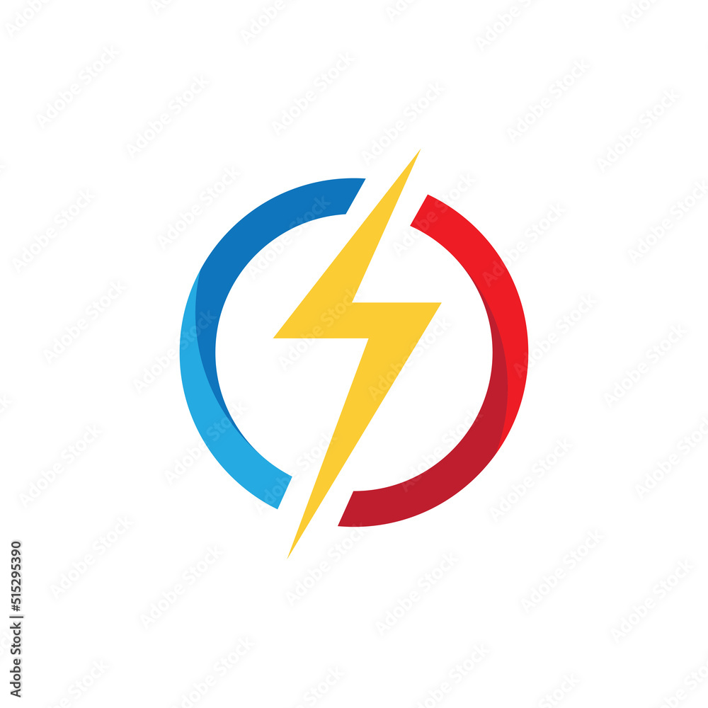 Power lightning logo Power lightning logo