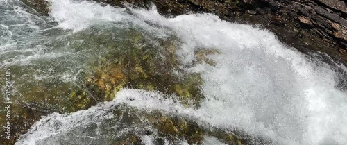 Waterfalls with clear water Nature wonder