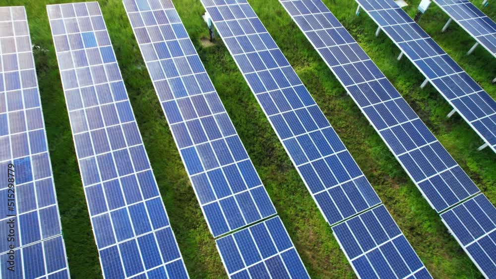 Aerial view of the solar panels in Samut Songkhram, Thailand. Renewable energy, environmental, alternative energy. 4K
Aerial view of the solar panels in Samut Songkhram, Thailand. Renewable energy, environmental, alternative energy. 4K