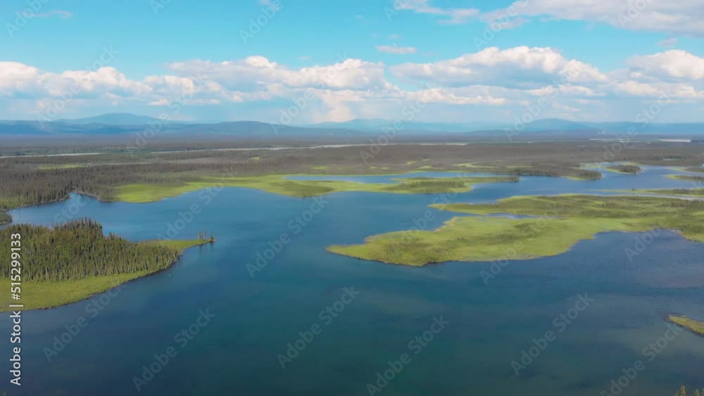 4K Drone Video of Clearwater Lake near Delta Junction, AK during Summer 4K Drone Video of Clearwater Lake near Delta Junction, AK during Summer