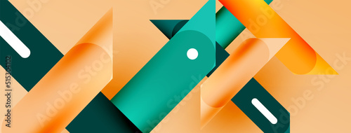Background overlapping lines. Dynamic lines abstract wallpaper. Straight lines composition vector illustration for wallpaper banner background or landing page