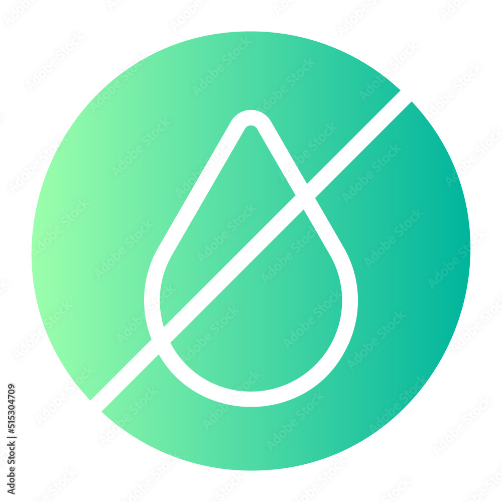 No ink gradient icon No ink gradient icon