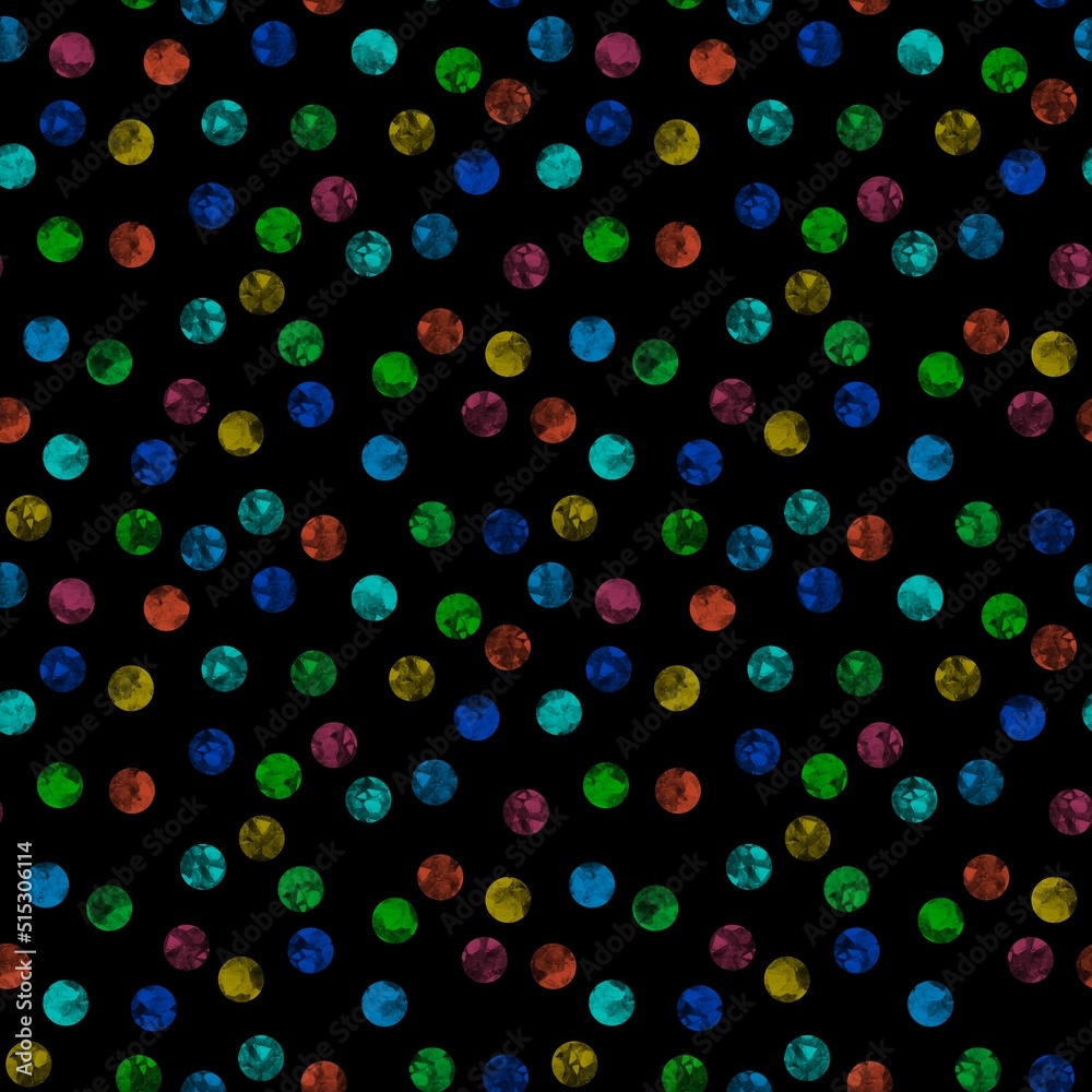 Abstract seamless dots pattern for fabrics and textiles and packaging and kids and fashion print and wrapping paper