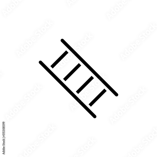 ladder icon flat style trendy stylist simple