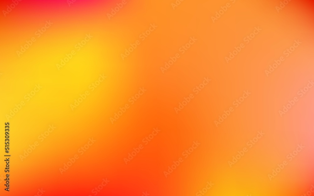 Light orange vector blur background.