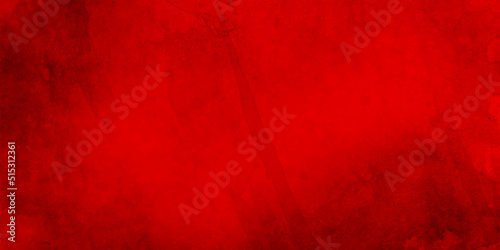 old red wall background texture with scratch
