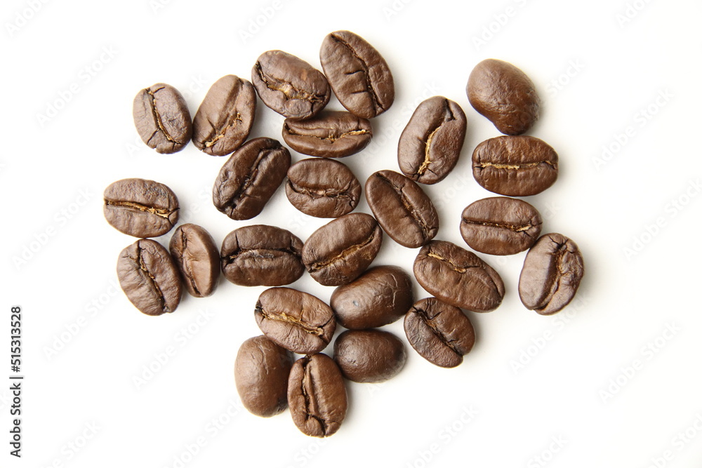 coffee beans isolated on white coffee beans isolated on white