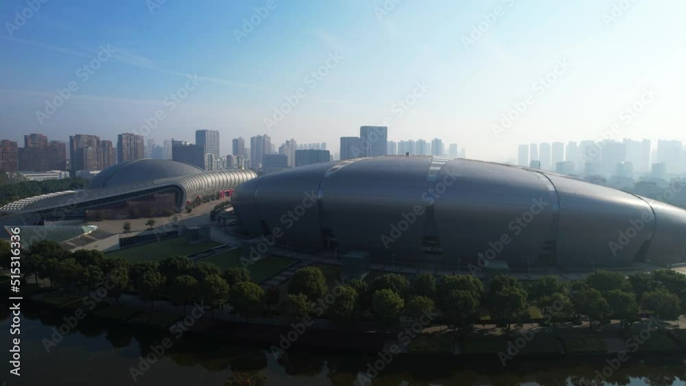 Urban scenery of Changzhou, Jiangsu Province, China Urban scenery of Changzhou, Jiangsu Province, China