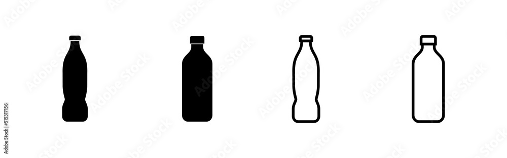 Bottle icon vector. bottle sign and symbol Bottle icon vector. bottle sign and symbol
