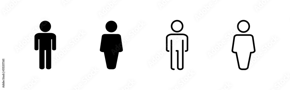 Man icon vector. male sign and symbol. human symbol Man icon vector. male sign and symbol. human symbol