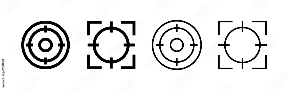 Target icon vector. goal icon vector. target marketing sign and symbol Target icon vector. goal icon vector. target marketing sign and symbol