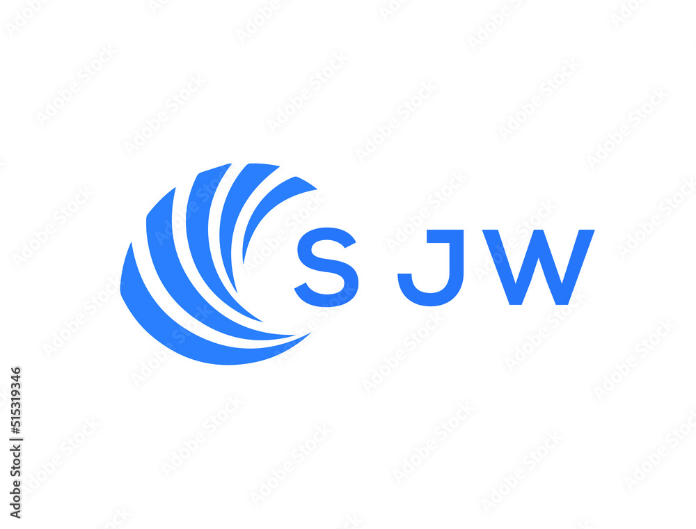 SJW Flat accounting logo design on white background. SJW creative initials Growth graph letter logo concept. SJW business finance logo design.
SJW Flat accounting logo design on white background. SJW creative initials Growth graph letter logo concept. SJW business finance logo design.
