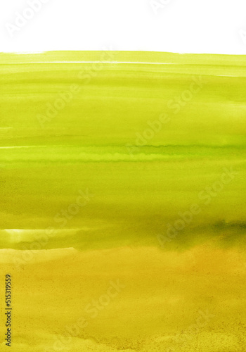 green and yellow watercolor background