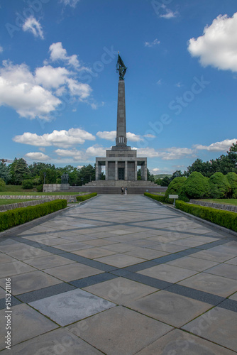 Photography A photo for Slavin tower in bratislava , slovakia