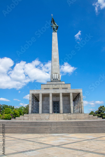 Photography A photo for Slavin tower in bratislava , slovakia