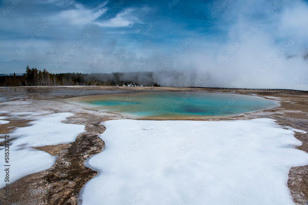 Yellowstone, Pool,Dampf Yellowstone, Pool,Dampf