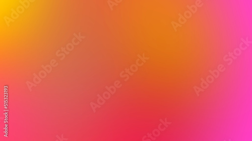 Abstract gradient blurred orange pink background