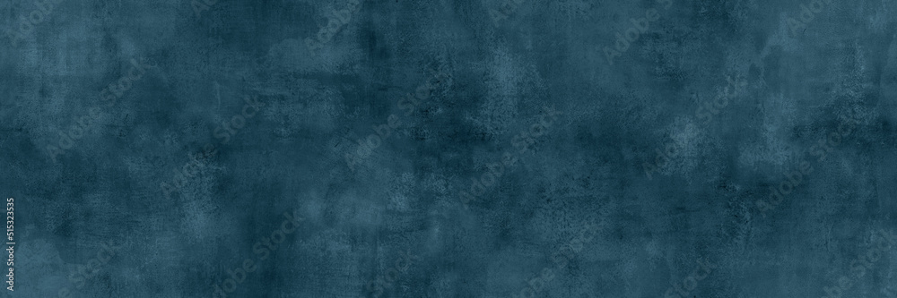 Dark turquoise cement wall texture, vintage repeating background