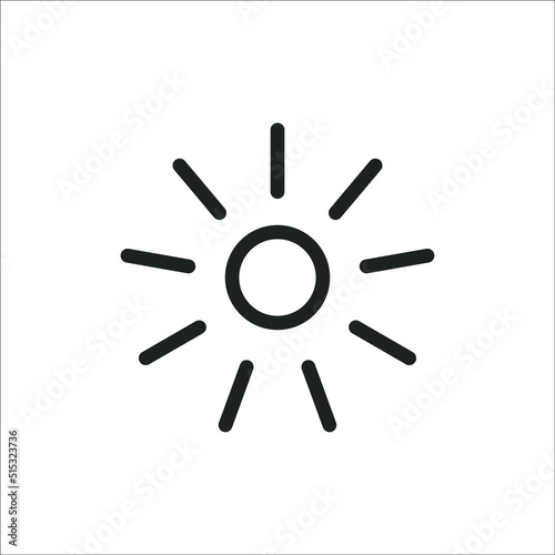 sun icon set