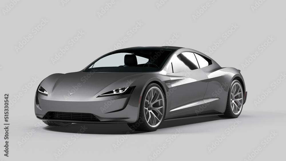 Tesla Roadster Adobe Stock