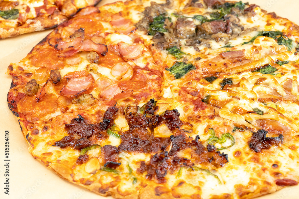 美味しそうなピザ