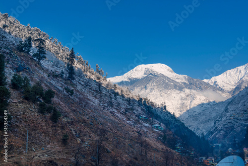 Mountain view of Mahandri Village, Kaghan Valley photo