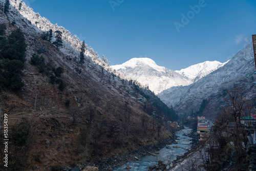 Mountain view of Mahandri Village, Kaghan Valley photo