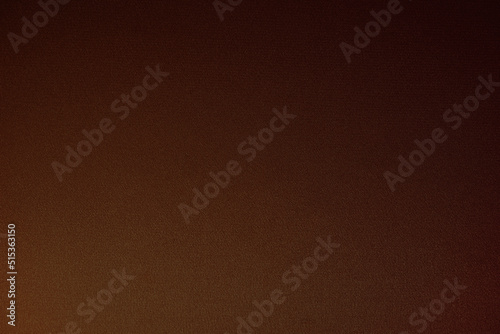 Obraz na płótnie Dark brown abstract background. Gradient. Toned canvas fabric. Copper color background with space for design. w salonie