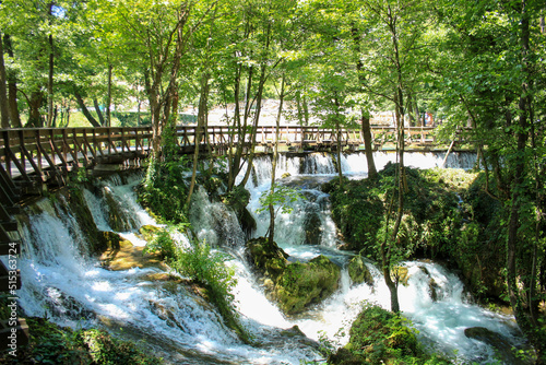 waterfall in the park