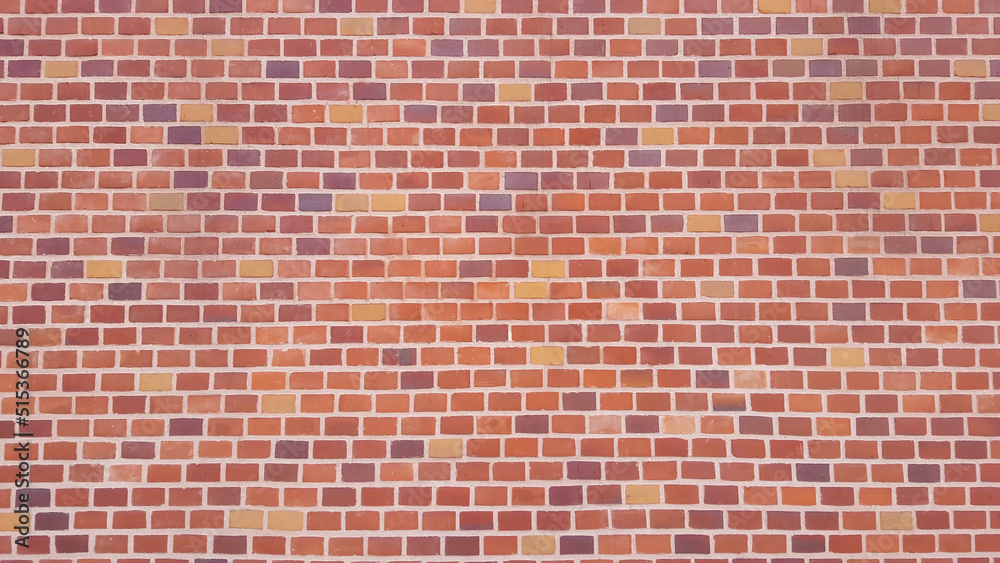 Fototapeta premium red brick wall background texture