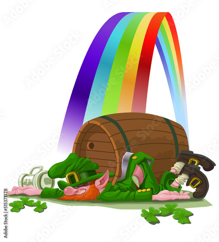 drunk leprechaun
