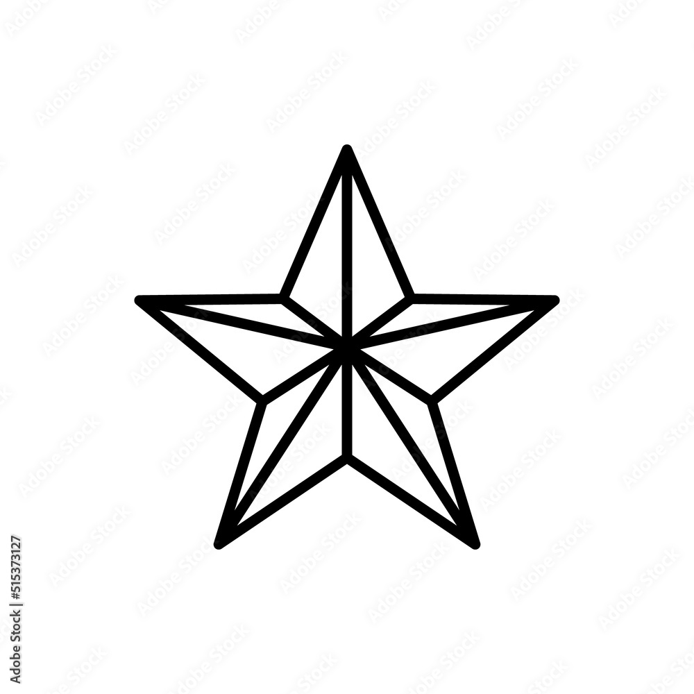 Star Icon vector. rating icon vector. favourite star Icons vector, sign, symbol, logo, illustration, editable stroke, flat design style isolated on white Star Icon vector. rating icon vector. favourite star Icons vector, sign, symbol, logo, illustration, editable stroke, flat design style isolated on white