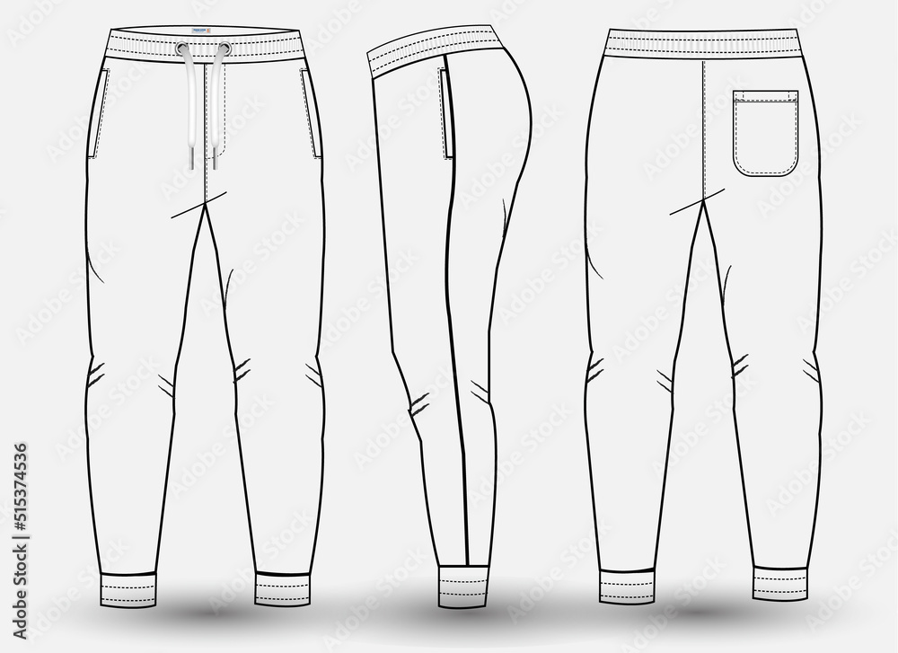 Trousers Sketch  Etsy