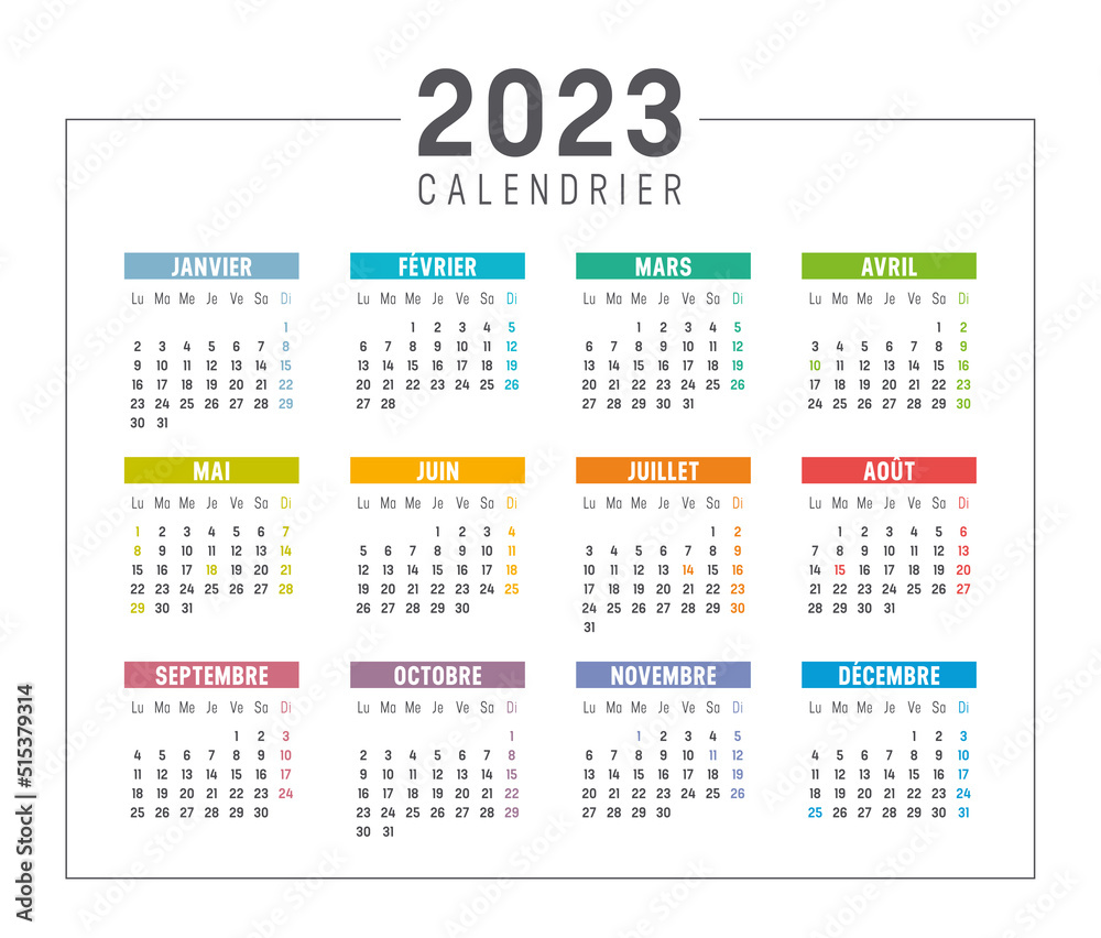 Calendrier Agenda 2023 Calendrier Agenda 2023