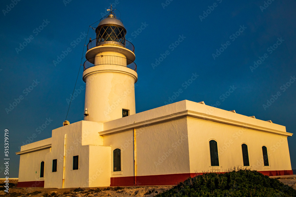 lighthouse at dusk, Menorca