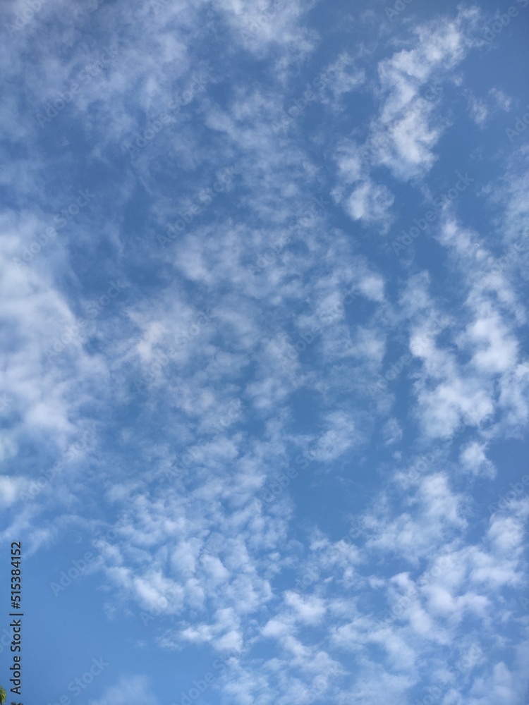 Obraz premium blue sky with clouds