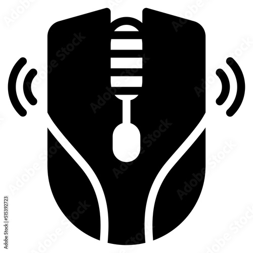 mouse gaming Icon Illustration