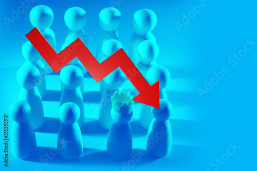 Unemployment infographic. M...