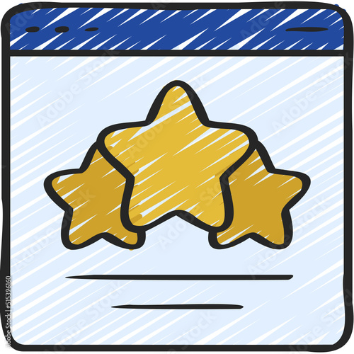 Review Stars Website Icon
