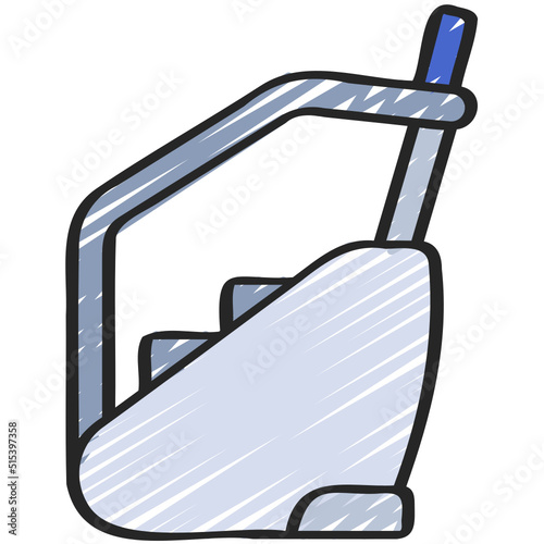 Stepper Machine Icon
