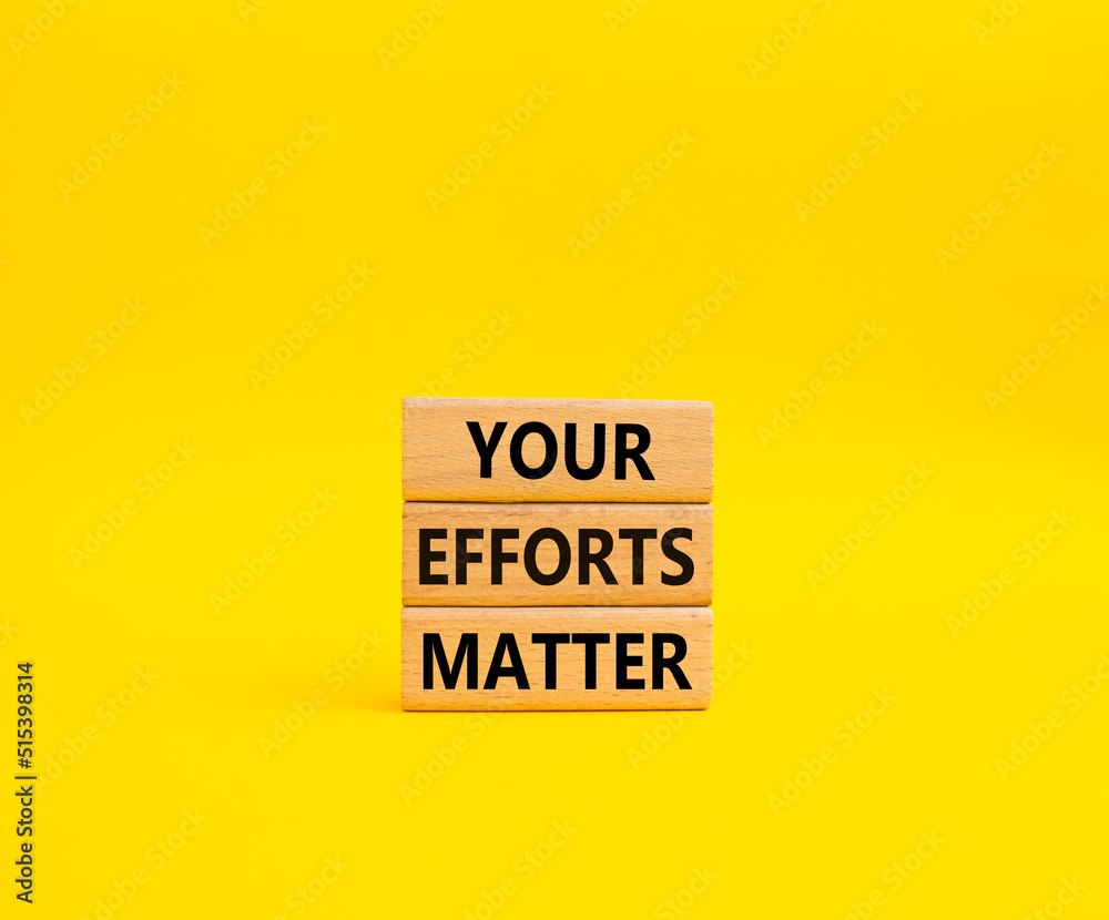 Your Effort Matter symbol. Wooden blocks with words Your Effort Matter. Beautiful yellow background. Business and Your Effort Matter concept. Copy space. Your Effort Matter symbol. Wooden blocks with words Your Effort Matter. Beautiful yellow background. Business and Your Effort Matter concept. Copy space.